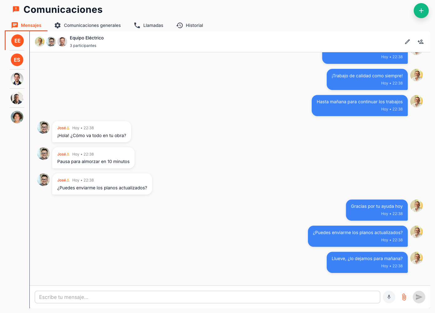Comunicación de campo