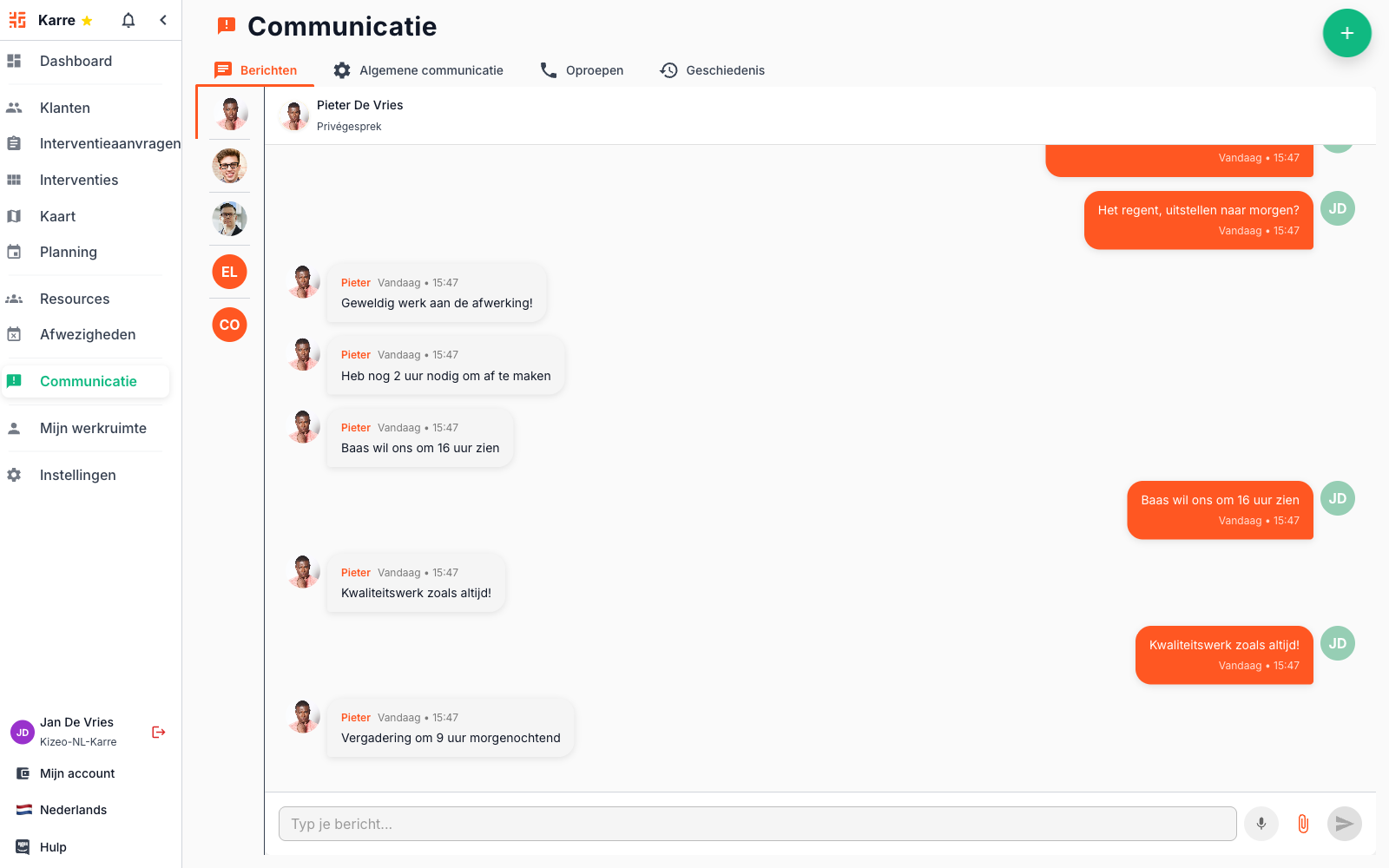 Directe Veldcommunicatie